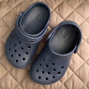 Boys Navy Crocs